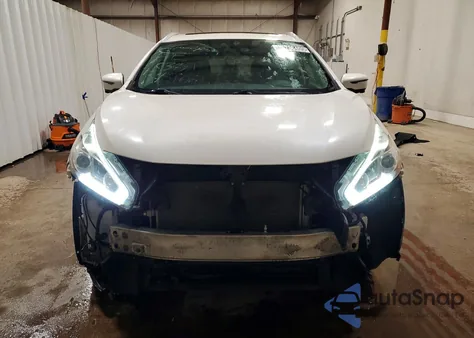 2017 Nissan Murano Platinum из США, поврежденный, VIN 5N1AZ2MH9HN204425